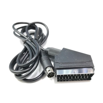 1.8 m RGB/RGBS, SCART, OFC Кабел-адаптер за игралната конзола SEGA MD2 RGB Scart Кабел, 9 pin V Егн/C Пин 