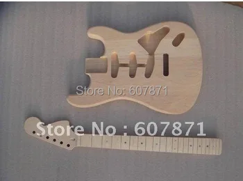 1 бр. висок Клас, Недовършена корпус електрическа китара + китара лешояд