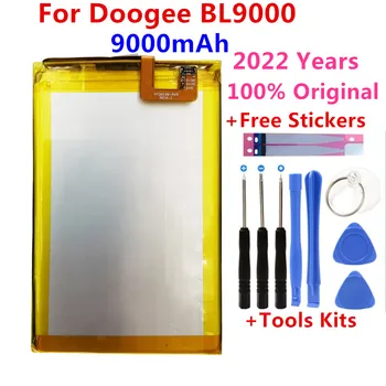 100% оригинални 9000 ма За Doogee BL9000 Батерия Заместител На Doogee BL9000 Батерии Bateria 
