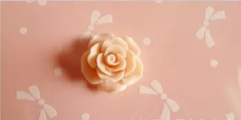 19 мм Гума Розово Красив Розов Празен Кабошон От Смола С фиксирана Облегалка, Комплект За Декорация на Телефона, Изработване на Бижута с Аксесоари 