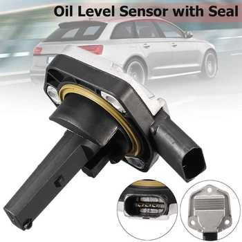 1J0907660B Сензор за нивото на маслото на двигателя, който е Съвместим с Audi-A6 A4 Volkswagen-Passat Замени 1J0907660C 1J0907660