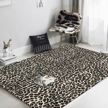 200*300 см модерен съвременен Европейски и американски леопардовый принт спалня хол кухня подложка за баня, килим по поръчка