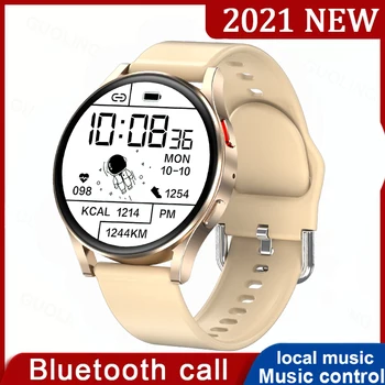 2021 Новите Смарт Часовници За Мъже Bluetooth предизвикателство Управление на музика Пълен Сензорен Фитнес тракер Монитор на Сърдечната Честота За Жени Watche За Android и ios