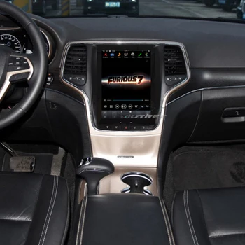 2din радиото в автомобила на Android за Jeep Grand Cherokee 2014 2015 2016 Автомобилен GPS Навигационен Главното Устройство Мултимедиен DVD-Плейър Авто Радио
