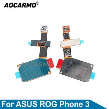 Aocarmo За ROG3 ZS661KS Сензор за Пръстови Отпечатъци Touch ID Домашен Гъвкав Кабел За ASUS ROG Phone3 Ремонт на Дубликат Част