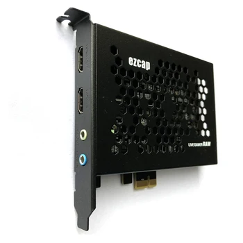 EzCAP324 4K PCI-E Gen2 Видеозахват Live Game RAW 1080P120FPS RGB /NV12/YUY2 UVC Line in HDMI1.4 Съвместим за Windows на MAC