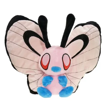Pokemon Аниме Butterfree Сладък Животни Пеперуда Меки Играчки Кукли Коледен подарък и за декорация на детска стая за рожден ден
