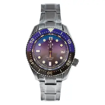 PROXIMA 62mas мъжки часовник за гмуркане, мъжки автоматичен часовник 300 м водоустойчива механични ръчни часовници самостоятелно ликвидация NH35 сапфирен огледало