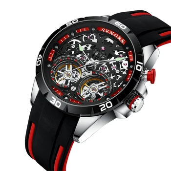 SENORS мъжки/мъжки часовници най-добрата марка на луксозни автоматични/механични/луксозни часовници мъжки спортни часовници, мъжки reloj hombre tourbillon