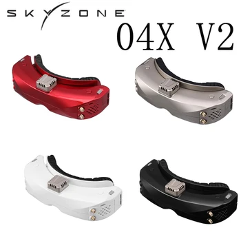Skyzone SKY04X 04X V2 OLED 5,8 Ghz 48CH Очила Подкрепа Със Седалище на Тракера Фен DVR FPV Помещение Steadyview Приемник За Състезания Дрона