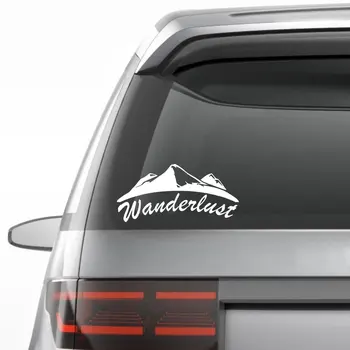 Wonderlust за Катерене Стикер Стикер на Капака На Резервоара Вратата Прозорец на Багажника на Мотоциклет Шлем за Лаптоп VW Golf, Polo SUV
