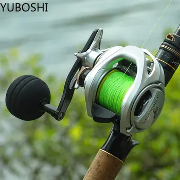 YUBOSHI TDC3000-Series Лека карбоновая макара за риболов на живца с карбоновым корпус, 9 + 1bb Дубликат Карбоновая риболовна макара с двоен коромыслом