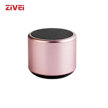 ZIVEI Безжична Bluetooth високоговорител 3 W Аудио, звук, извън размера на бас стрела, Мини Bluetooth Звукова кутия, говорители в движение
