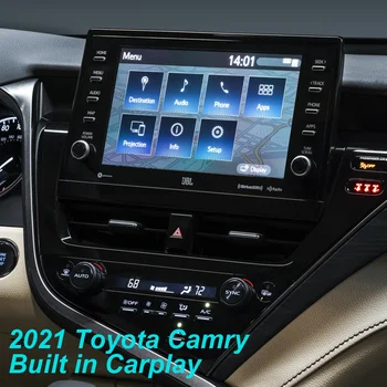 Авто Мултимедиен Плейър С Пълен сензорен Екран, За 2021 Toyota Camry Радио Стерео Bluetooth GPS Навигация Главното Устройство Android 10