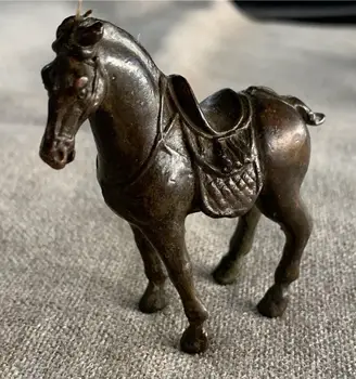 Архаизируйте латунную статуята украса на работния плот на коня малки занаяти
