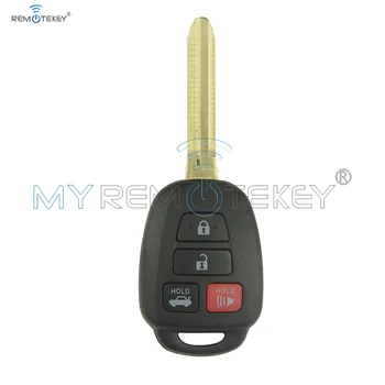 Дистанционно автомобилен ключ HYQ12BDM 4 бутона 314,4 Mhz G чип TOY43 ключ нож за Toyota Camry 2012 2013 2014 remtekey