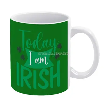 Днес аз Ирландска оферта За Любителите на Футболни Чаши за Кафе висша Мода Луксозен Модел Керамична Чаша Потребителски Чаши Чаши, Керамични Чаши за Кафе