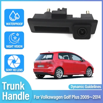 Дръжка на Багажника на Колата Помещение За Volkswagen Golf plus 2009 2010 2011 2012 2013 2014 Нощно Виждане Водоустойчив Резервната Камера за Задно виждане
