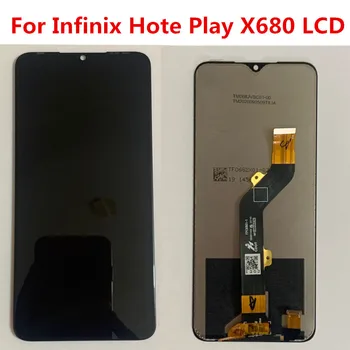 За Infinix Hot 9 Play X680 LCD дисплей на Екрана на Дисплея В Събирането на Пълна Подмяна на Стъкло Дигитайзер безплатна доставка