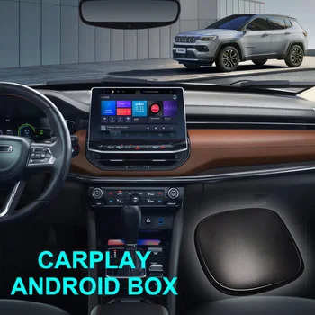 За Jeep Compass 2020 2021 Безжичен Carplay Android автоматична Гласова Навигация на Видео Carplay ApplePie UX999 Netflix, Youtube