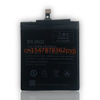 За Xiao mi BN30 3120 mah Батерия За Xiao Mi Red Mi 4A Redmi4A BN30 Висококачествени Сменяеми Батерии за телефон