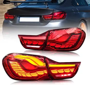 Задните светлини са Съвместими с BMW GTS F32 F33 F82 F83 2014-2020 Седан Не за кабриолет с последователна динамична анимация w/3D