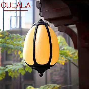 Лампа LED светлина привесного светлина доломит OULALA класически открито водоустойчивый за декорация на дома: коридор