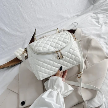 Модни Висококачествена Кожена Чанта през Рамото си, през Рамо, за Жени 2021, Луксозни Чанти, Дамски Чанта с горната Дръжка, Дизайнерски Ежедневни Чанти