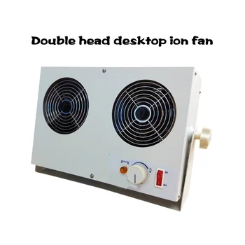 Настолен йонна fan LED Display Static Eliminator KP1002B с двойна Глава Има индикатор за йонизация