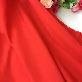 Плат Сватбена Рокля на лигавицата дрехи Светли Рокли За 1 Метър Тайван Сватбена Тъканта Мека на 90 g/m 150 см Ширина