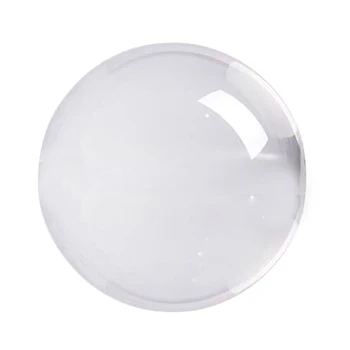 Прозрачен цветен Стъклен Кристална Топка Лечебна Сфера на Реквизит За Снимки топка Декор 30 мм