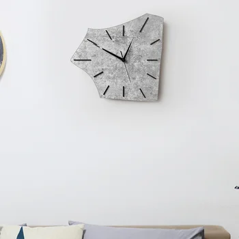 Прост Скандинавски Дизайн Стенни Часовници Абстрактна Хол Креативната Мода Модерни Домашни Стенен Часовник Безшумен Reloj Сравнение Начало Декор HX50WC