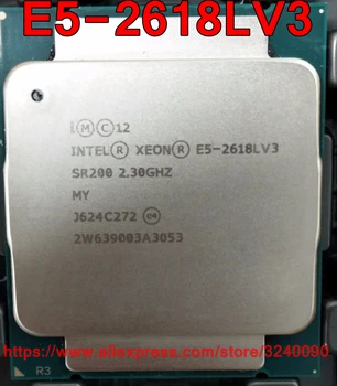 Процесор Intel Xeon E5-2618LV3 QS 2,30 Ghz, 8 ядра 20 М 75 W LGA2011-3 E5-2618L V3 процесора E5 2618LV3 Безплатна доставка E5 2618L V3