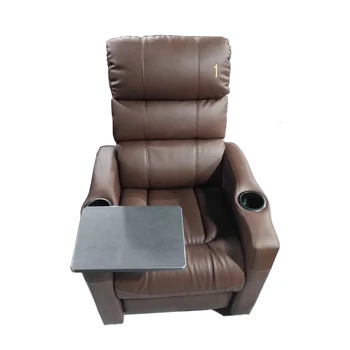 ръчно електрическо стол с възможност за сгъване на облегалката релаксиращ масаж на театрално разтегателен фотьойл за хол функционален диван от естествена кожа Скандинавски модерен диван мебел