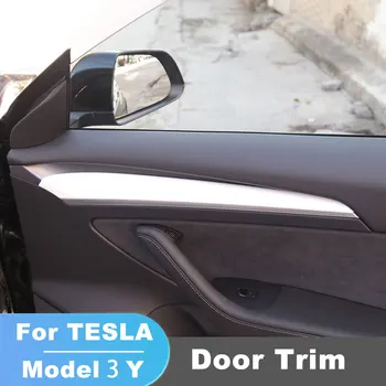 Тампон на Вратата за Tesla, Модел 3 Y 2021-2023 Тампон на Вратата За Полагане на Защитно покритие на Аксесоари за Украса на Интериора на Автомобила