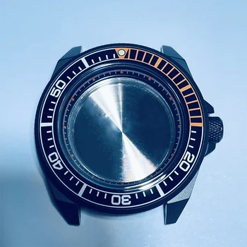 Часовници Модифицируют Детайли Калъф За часовници Seiko Warrior Diver Watch Винтажное Военно Сапфирен кристал е Подходящ за механизъм NH35/NH36