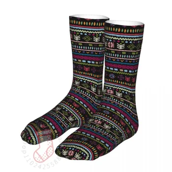 Честит Забавни Чорапи Мъжки и Женски Новости Чорапи в етнически стил на Висококачествени Чорапи през Цялата година